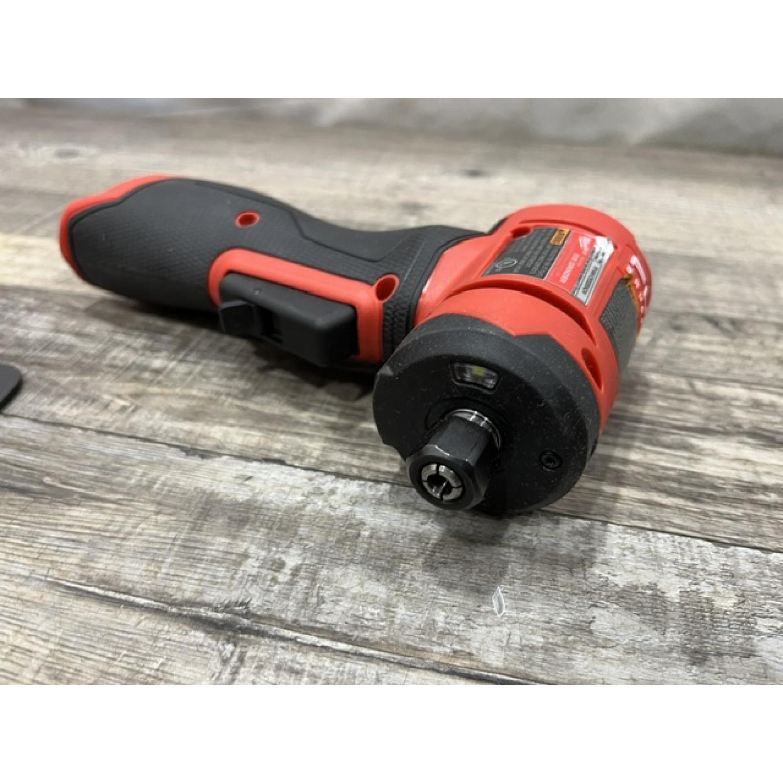 AS-IS Milwaukee FUEL 12V Lithium-Ion Brushless Cordless 1/4 in. Right Angle Die Grinder (Tool-Only)