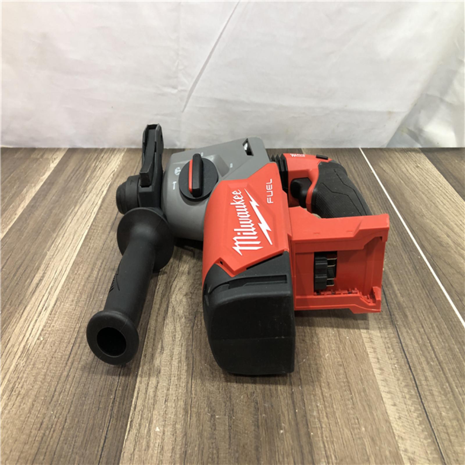 AS-IS Milwaukee  FUEL 18V Lithium-Ion Brushless Cordless 1 in. SDS-Plus Rotary Hammer (Tool-Only)