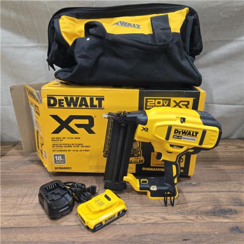 AS-IS DEWALT 20V MAX XR 18 Gauge Brad Nailer Kit