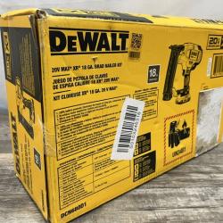 AS-IS DEWALT 20V MAX XR 18 Gauge Brad Nailer Kit