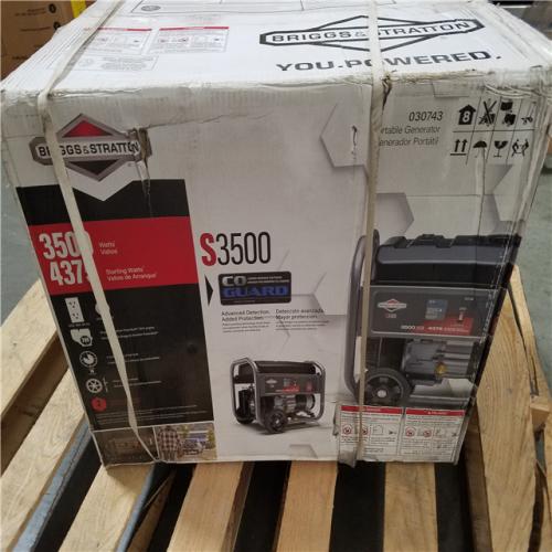 California NEW Briggs & Stratton S3500 Portable Generator