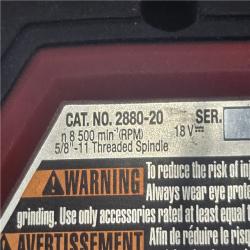 AS-IS Milwaukee FUEL 18V Cordless 4-1/2 in./5 in. Grinder (Tool-Only)