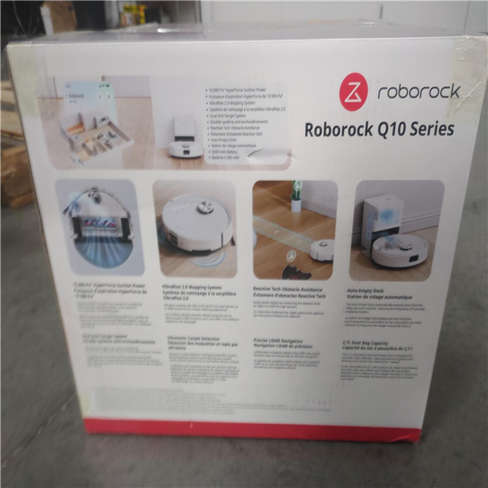 CALIFORNIA AS-IS ROBOROCK Q10 SERIES