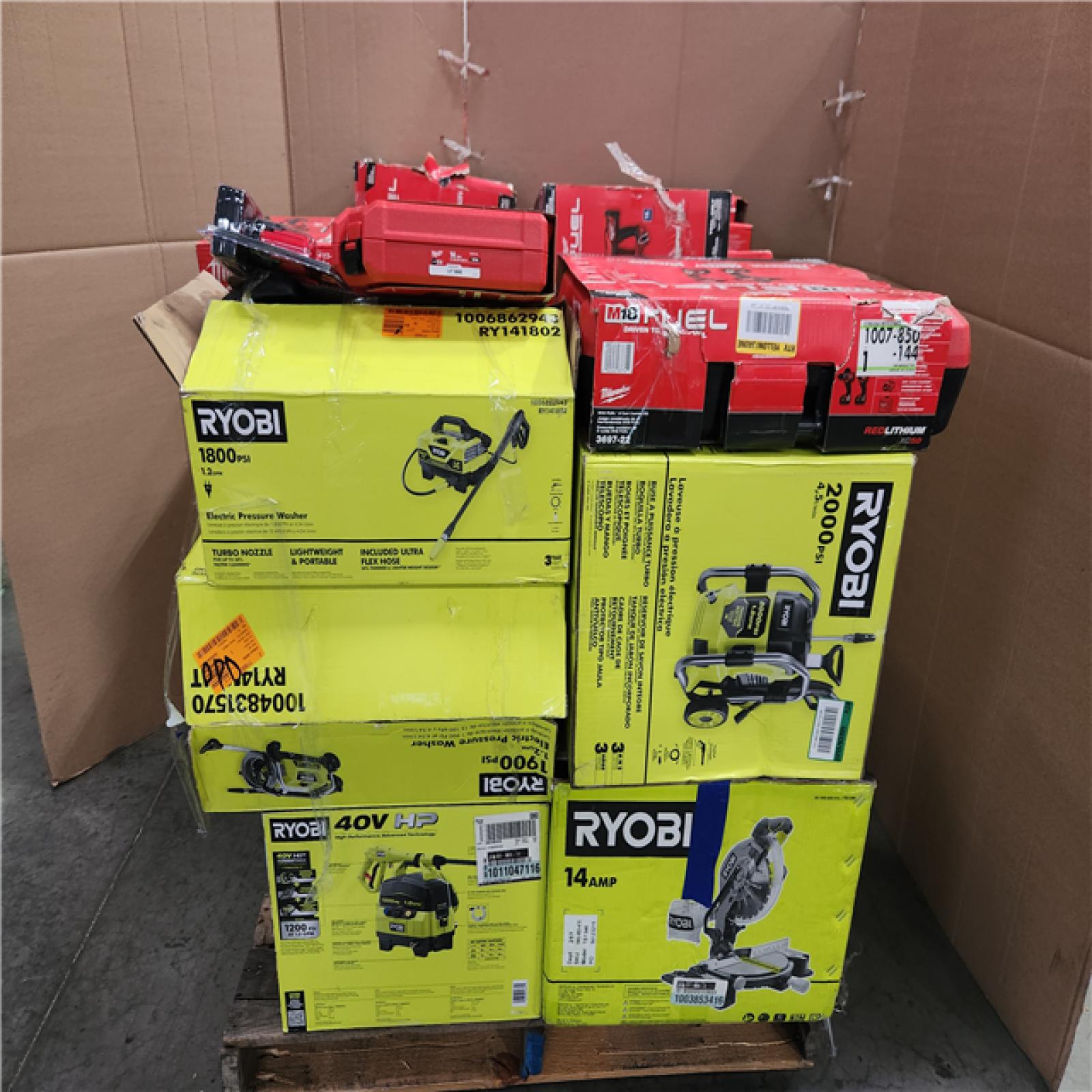 CALIFORNIA AS-IS TOOL PALLET