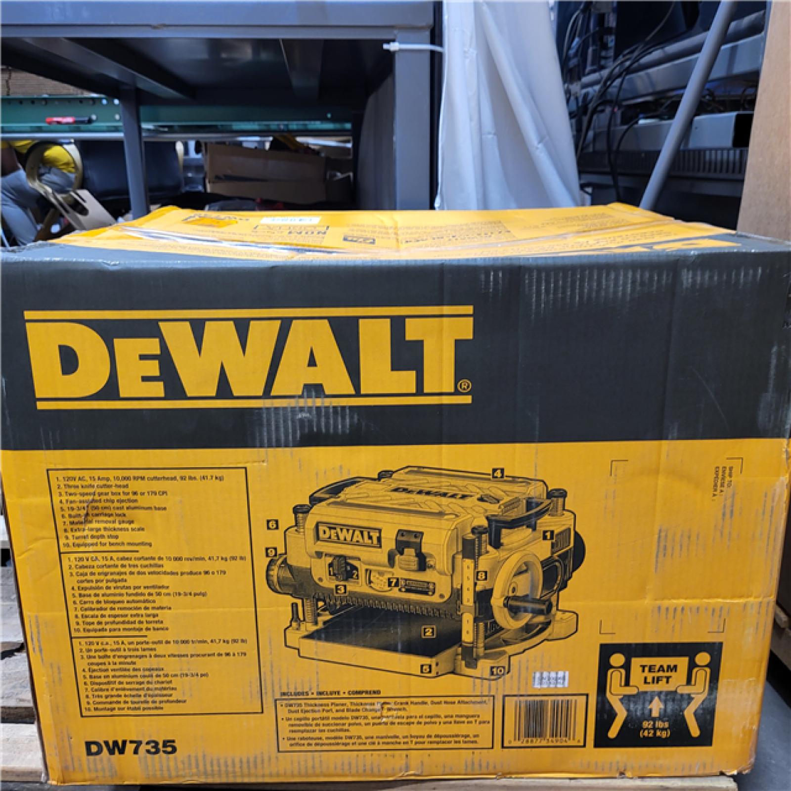 NEW 15 Amp Corded 13 in. Planer