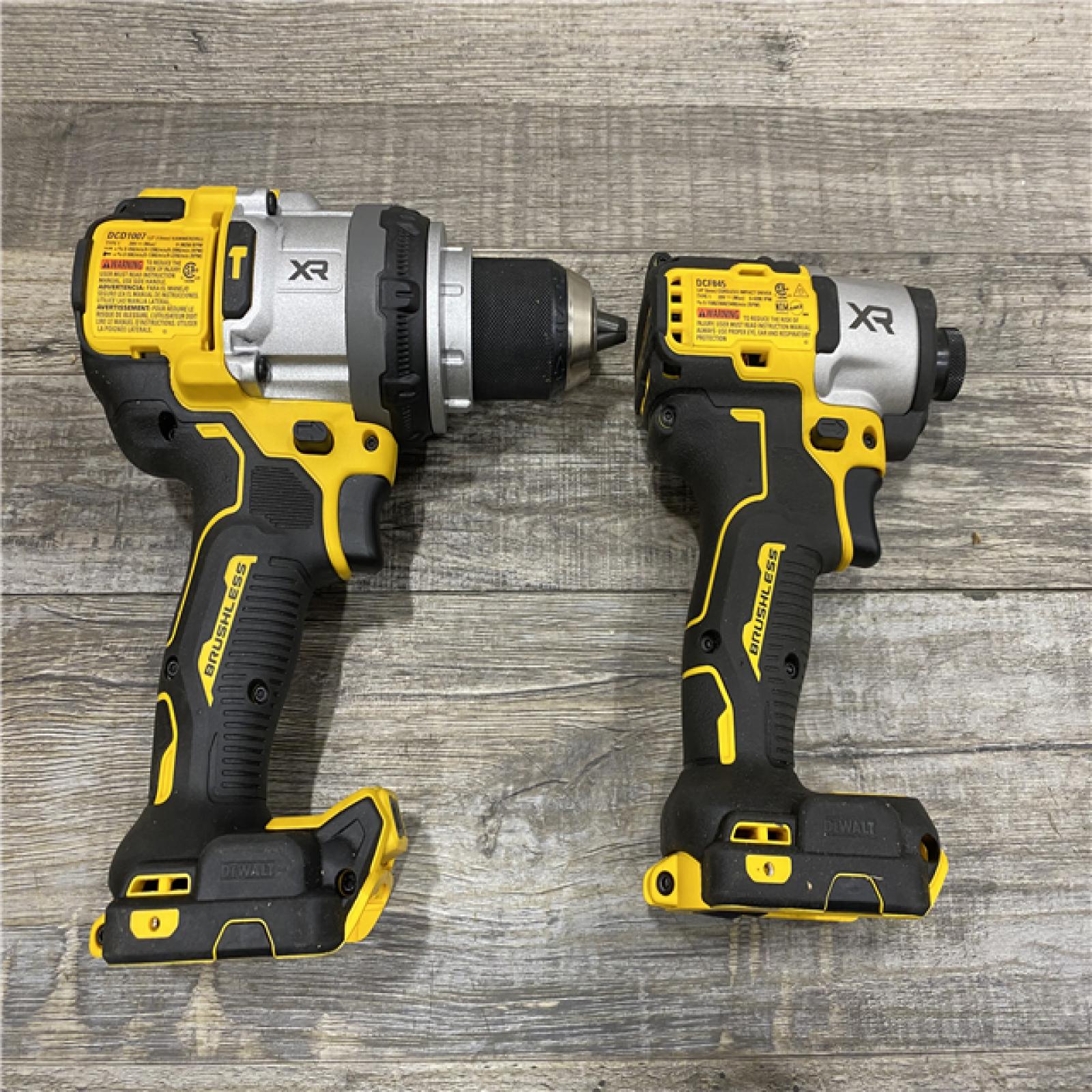 AS-IS DEWALT 20V MAX Lithium-Ion Cordless 2-Tool Combo Kit