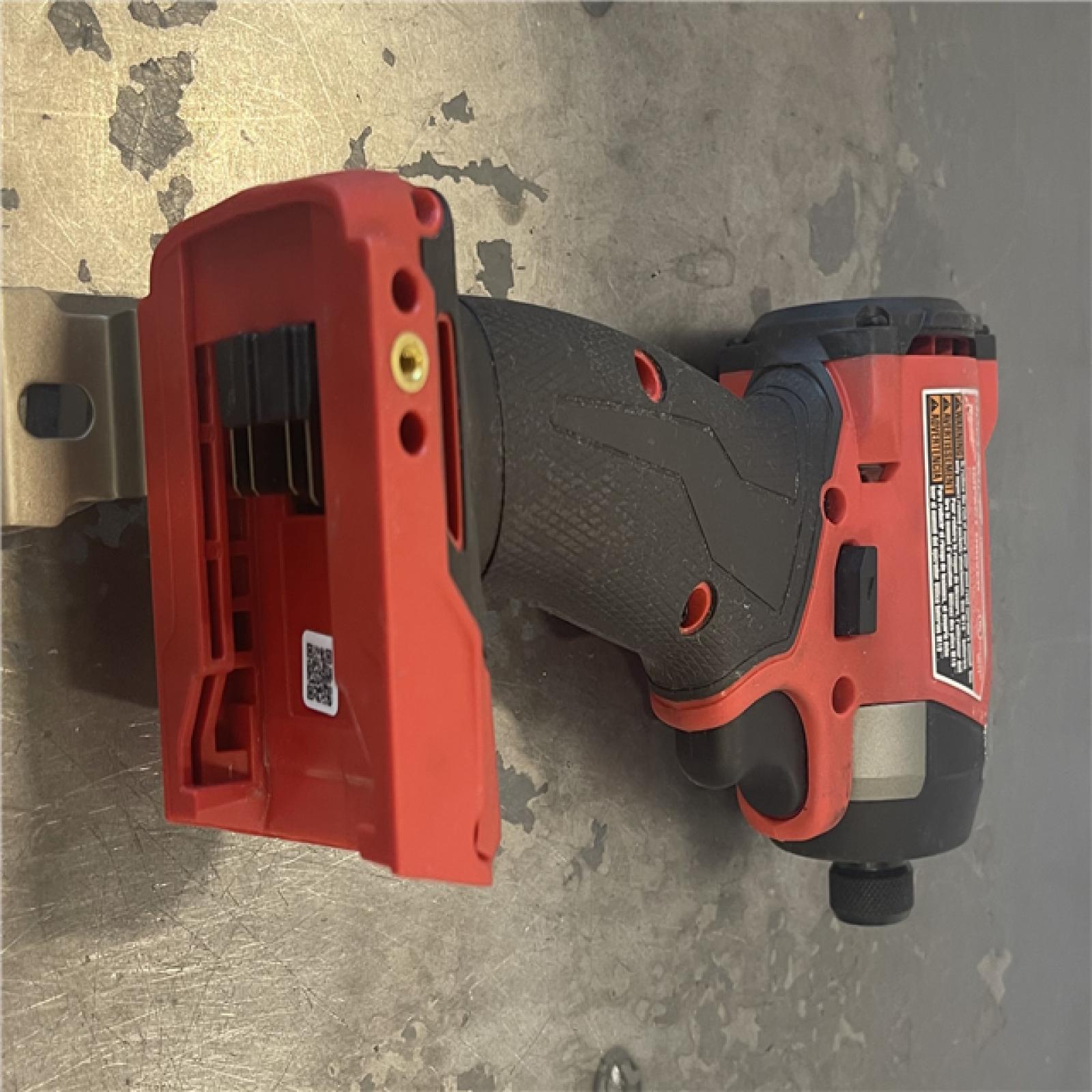 AS-IS- Milwaukee 18V Lithium-Ion Brushless Cordless 1/4 Hex Impact Driver (Tool-Only)