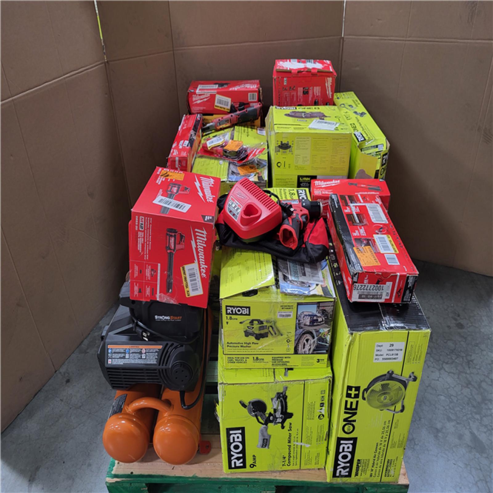 CALIFORNIA AS-IS TOOL PALLET