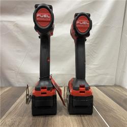 AS-IS Milwaukee FUEL 18V Lithium-Ion Brushless Cordless Hammer Drill and Impact Driver Combo Kit