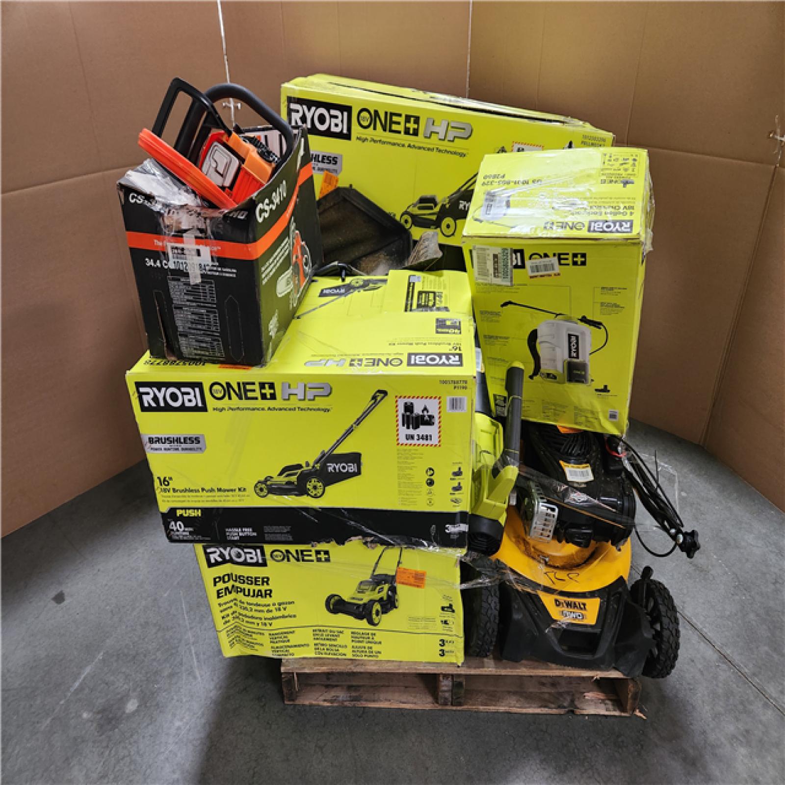 CALIFORNIA AS-IS OUTDOOR POWER EQUIPMENT