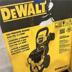Dallas Location - As-Is DEWALT 3300 PSI 2.4 GPM Gas Pressure Washer