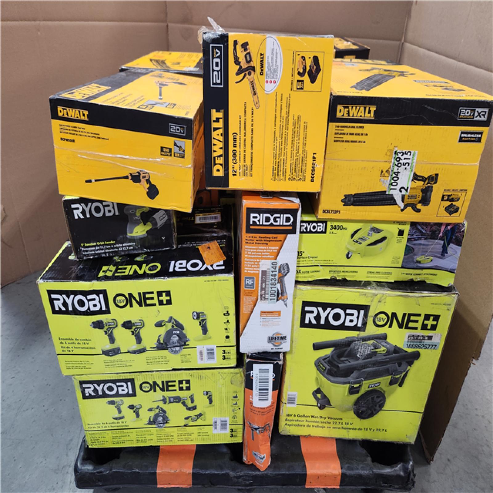 California AS-IS Tool Pallet