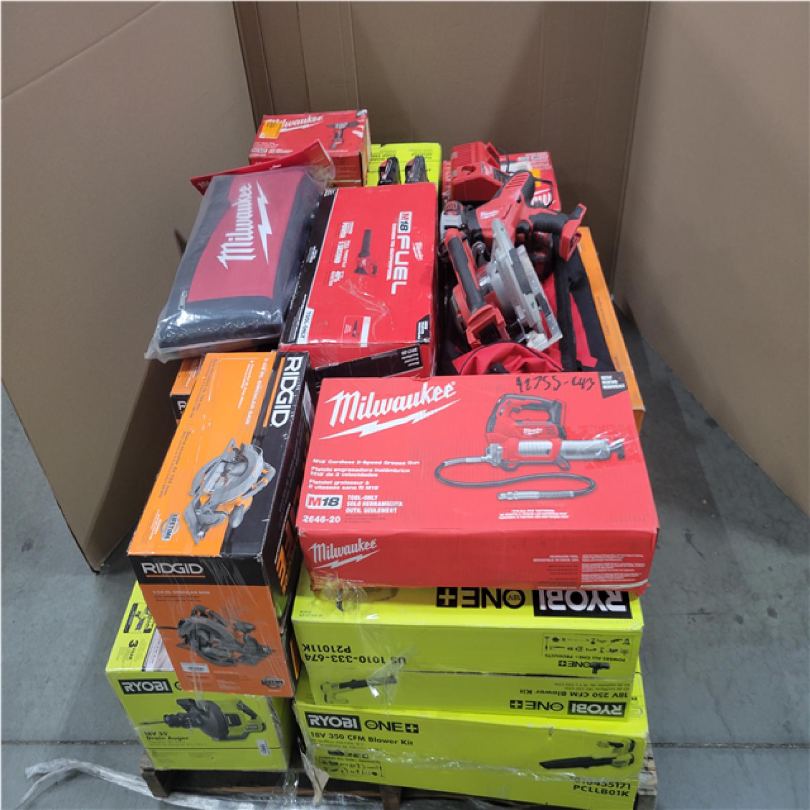 CALIFORNIA AS-IS TOOL PALLET