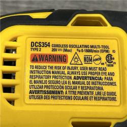 AS-IS DEWALT ATOMIC 20V MAX Cordless Brushless Oscillating Multi Tool Kit