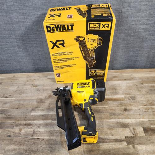 HOUSTON LOCATION - AS-IS DEWALT 20-Volt 21° Cordless Framing Nailer (Tool-Only)