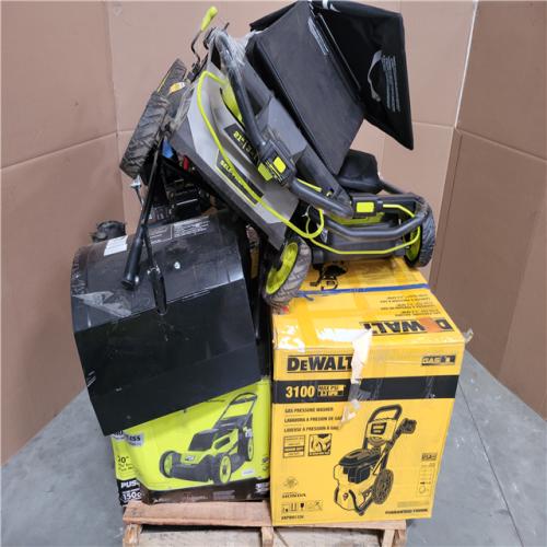 CALIFORNIA AS-IS OUTDOOR POWER EQUIPMENT