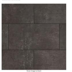 DALLAS LOCATION - Lifeproof Overlook Slate 22 MIL x 11.9 in. W x 23.8 in. L Click Lock Waterproof Vinyl Tile Flooring (17.7 sqft/case) 38 CASES