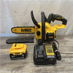 AS-IS DEWALT 20V MAX Compact 12 Brushless Cordless Chainsaw Kit