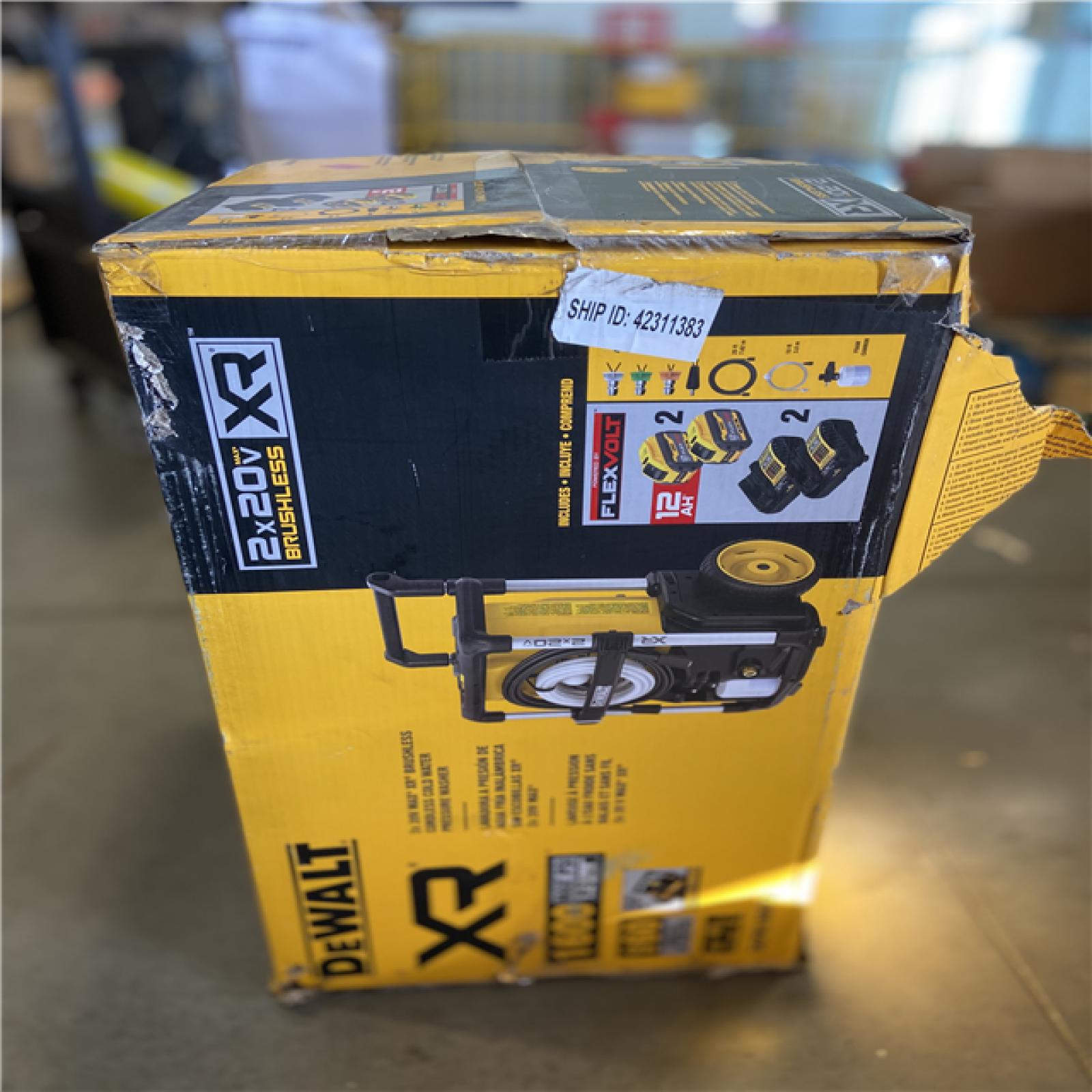 LIKE NEW! - DEWALT 20V MAX 1600 PSI 1.2 GPM Cold Water Cordless Pressure Washer Kit