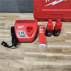 HOUSTON LOCATION - AS-IS M12 12-Volt Lithium-Ion Cordless ProPEX Expansion Tool Kit with (2) 1.5Ah Batteries  (3) Expansion Heads and Hard Case