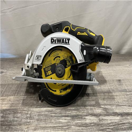 AS-IS DEWALT 20V MAX Cordless Brushless 6-1/2 in. Sidewinder Style Circular Saw (Tool Only)