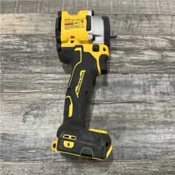 AS-IS DEWALT ATOMIC 20V MAX Cordless Brushless 3/8 in.Variable Speed Impact Wrench (Tool Only)