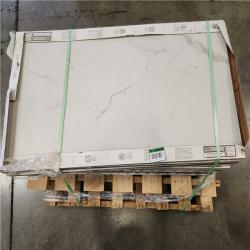 Phoenix Location AS-IS Corso Italia Impero Prestige White 24 in. x 48 in. Marble Look Porcelain Floor and Wall Tile (232 sq. ft. /15 Case)