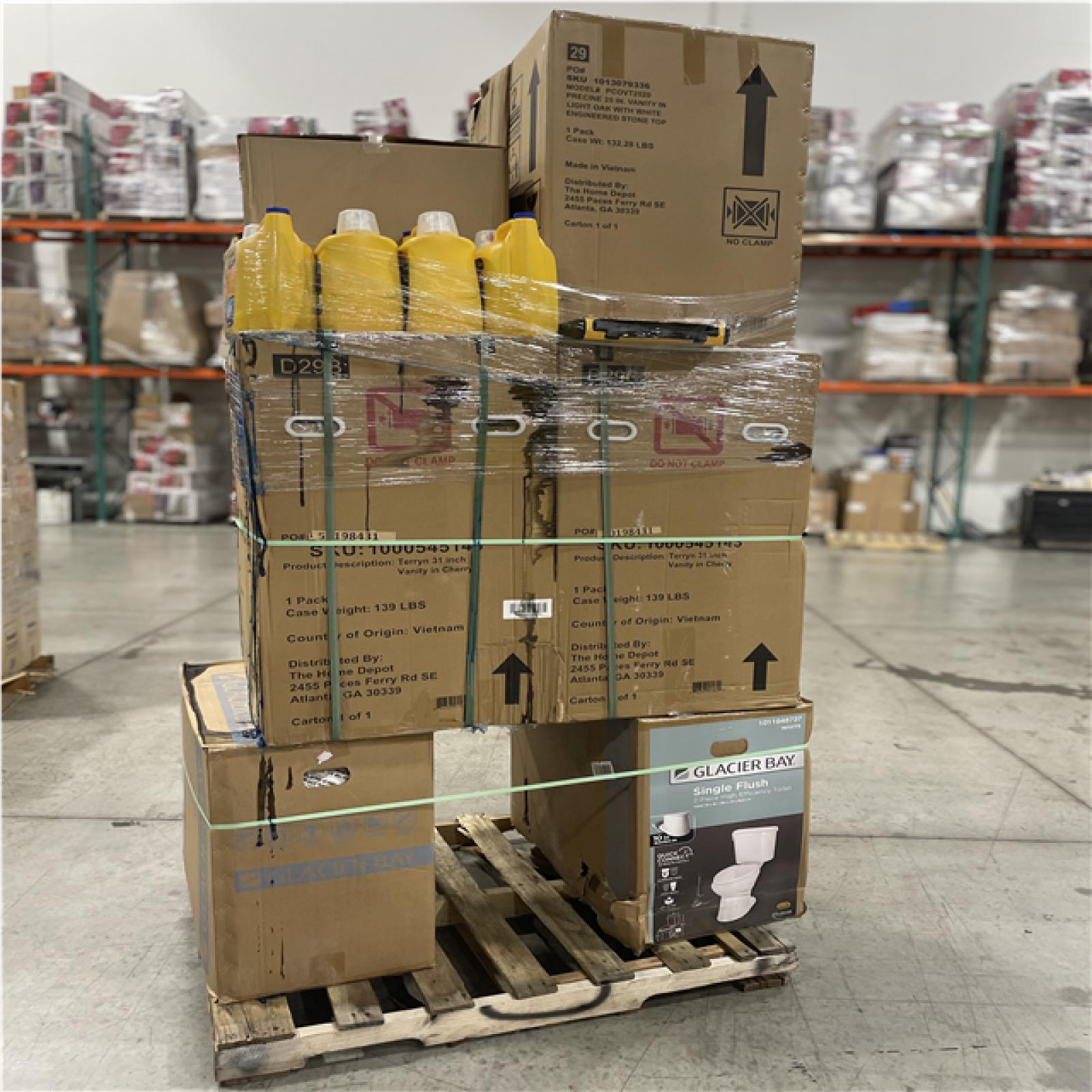 DALLAS LOCATION- AS-IS HOME IMPROVEMENT PALLET