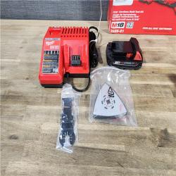 HOUSTON LOCATION - AS-IS (APPEARS LIKE NEW) Milwaukee 2626-21 M18 18-Volt Lithium-Ion Cordless Oscillating Multi-Tool Kit