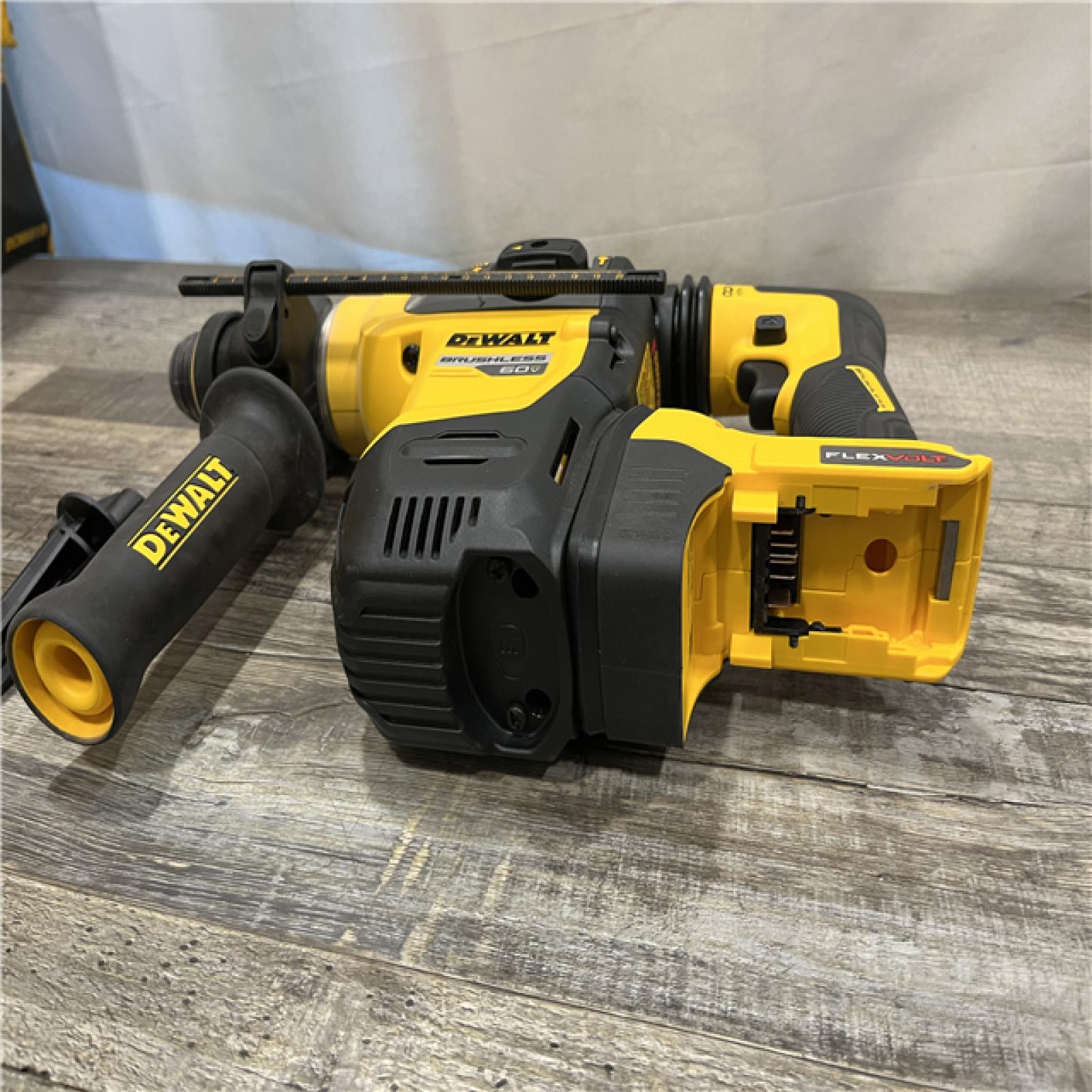 AS-IS DEWALT FLEXVOLT 60V MAX Cordless 1-1/4 in. SDS Plus Rotary Hammer (Tool Only)
