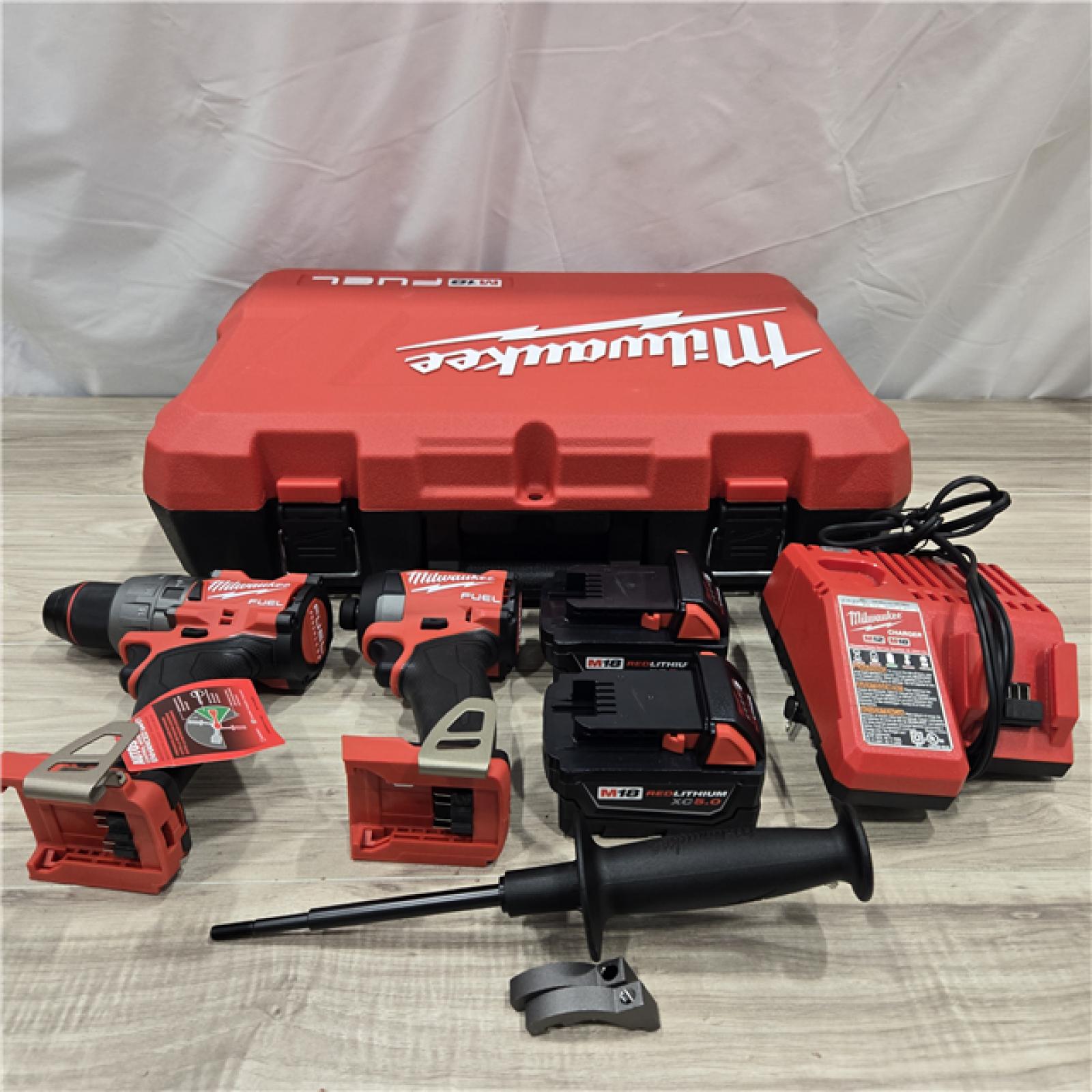 AS-IS MILWAUKEE FUEL 18V Cordless Hammer Drill and Impact Driver Combo Kit