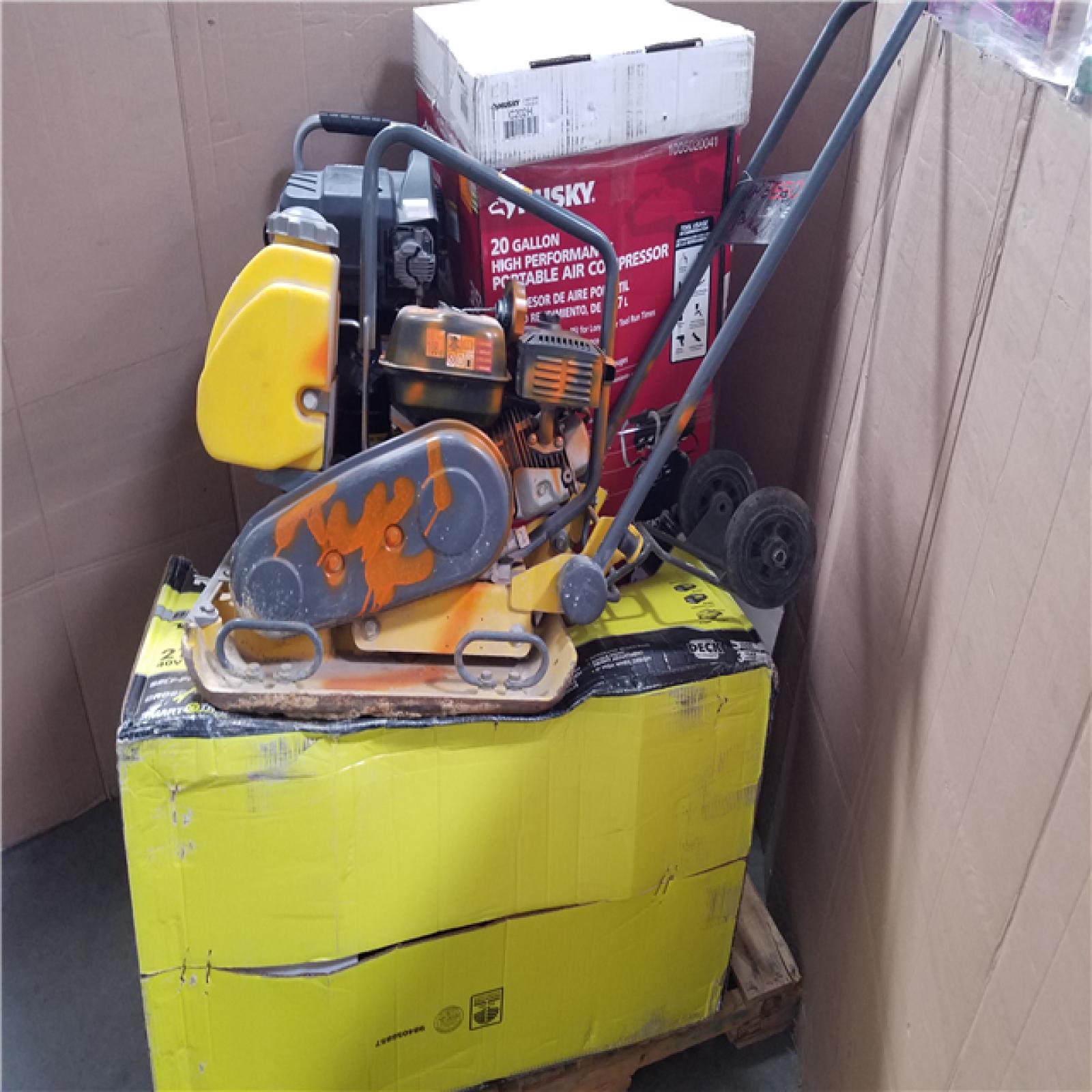 CALIFORNIA AS-IS OUTDOOR POWER EQUIPMENT