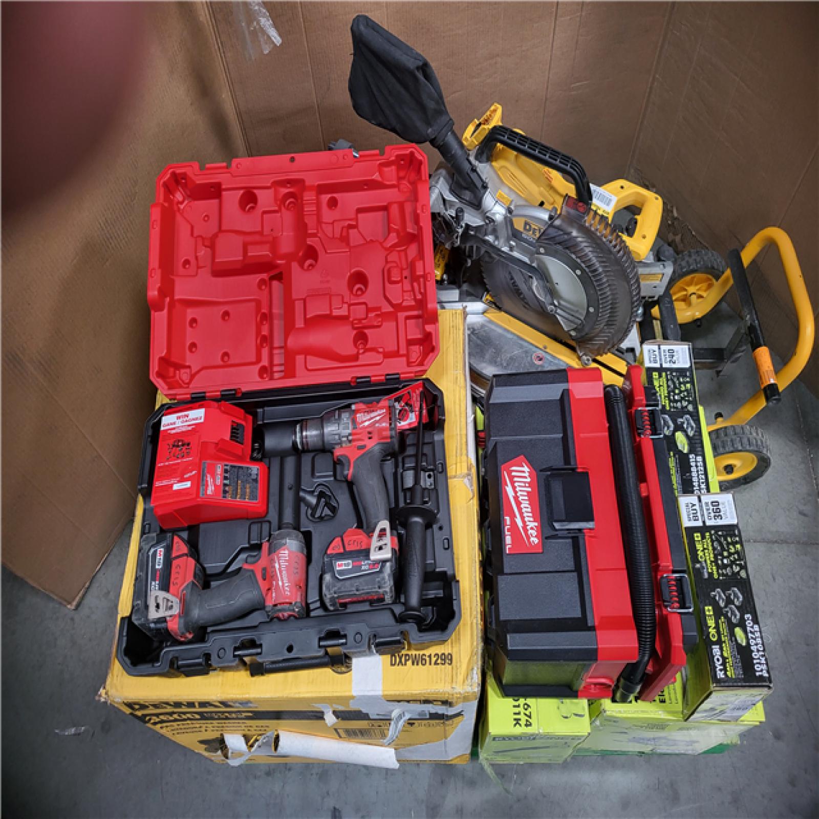 CALIFORNIA AS-IS TOOL PALLET