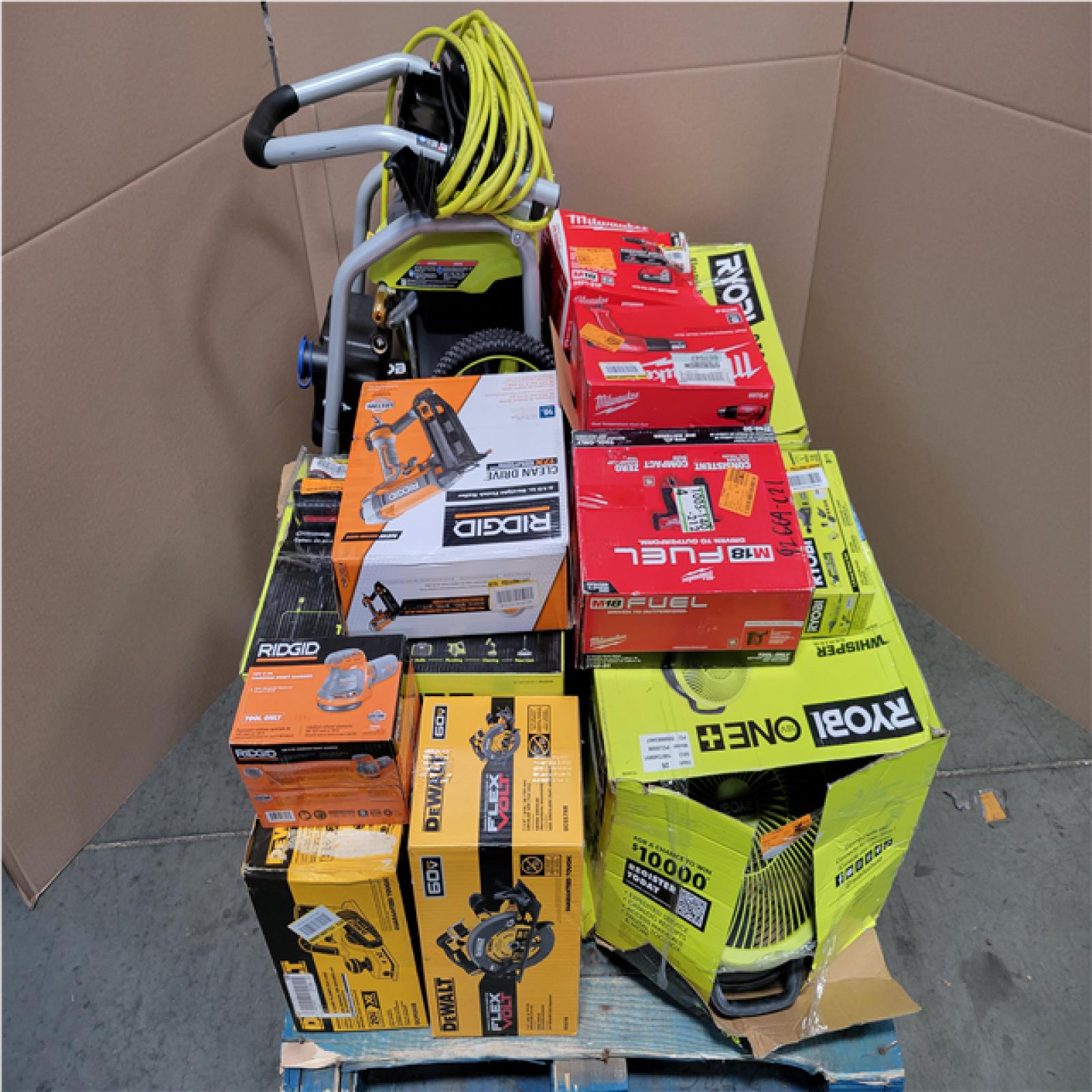CALIFORNIA AS-IS TOOL PALLET