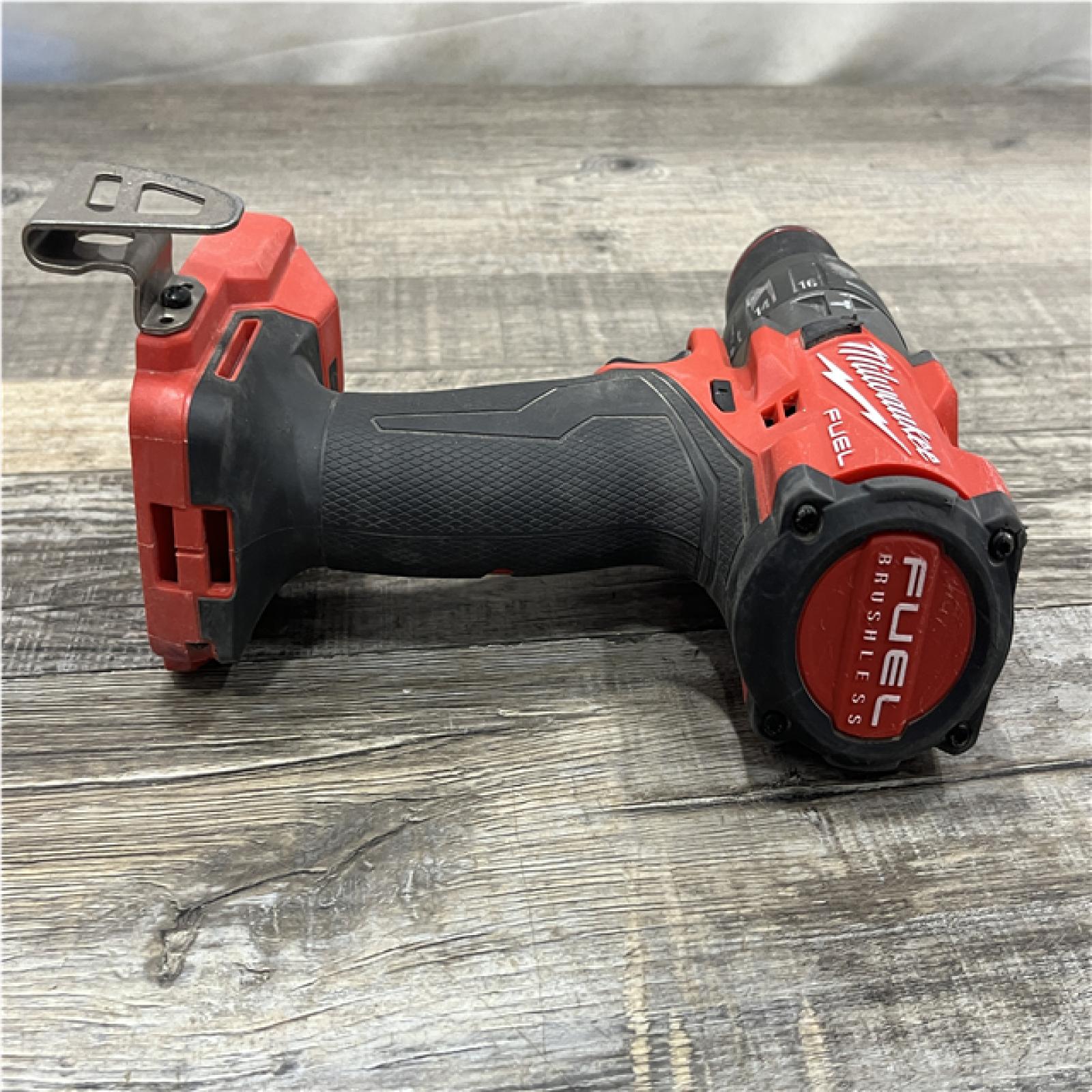 AS-IS Milwaukee FUEL 18V Lithium-Ion Brushless Cordless Hammer Drill and Impact Driver Combo Kit