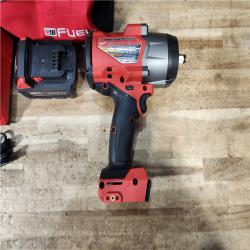 HOUSTON LOCATION - AS - IS Milwaukee FUEL 18V Lithium-Ion Brushless Cordless 1/2 in. Impact Wrench w/Friction Ring Kit