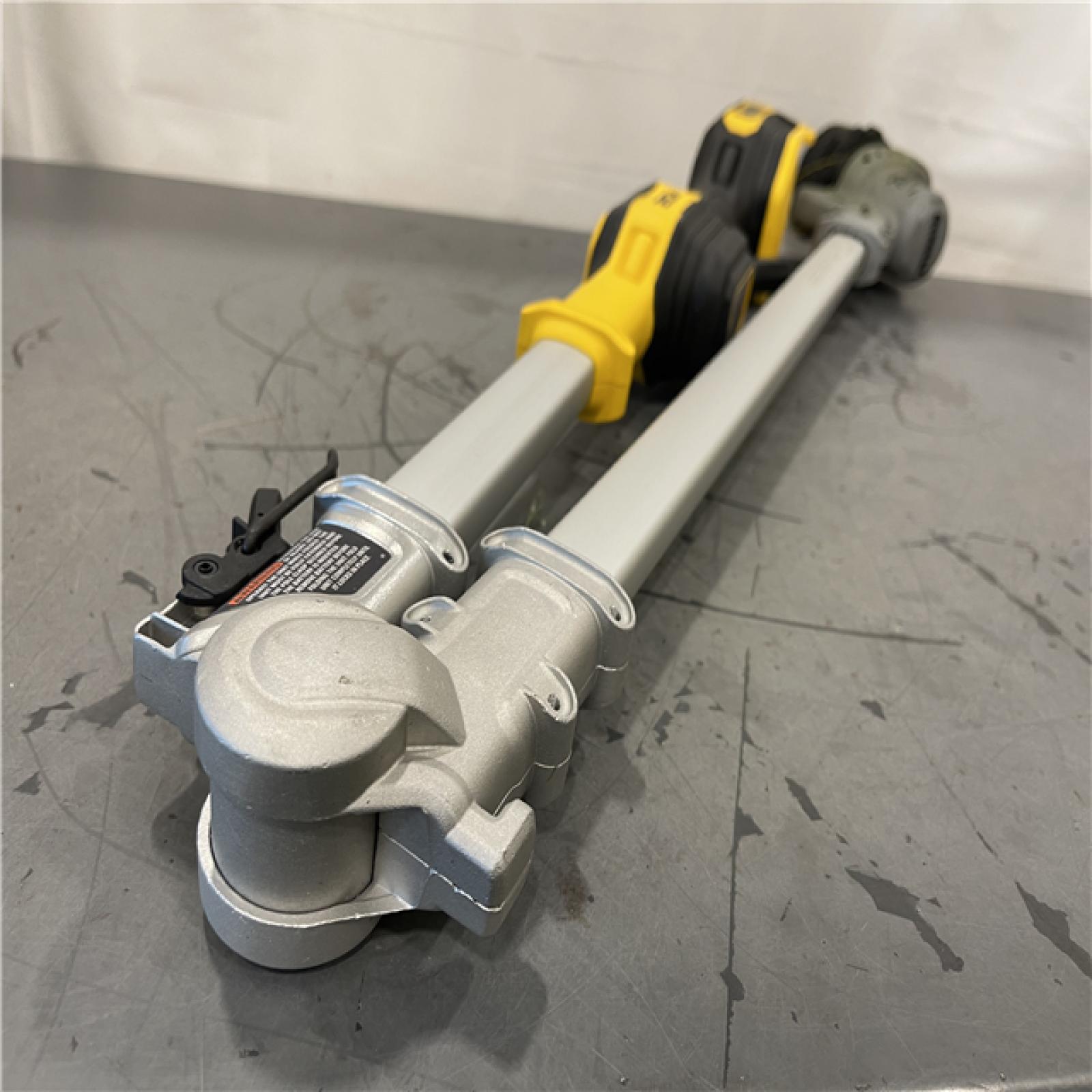 AS-IS - DEWALT 20V MAX 14 in. Brushless Cordless Battery Powered Foldable String Trimmer