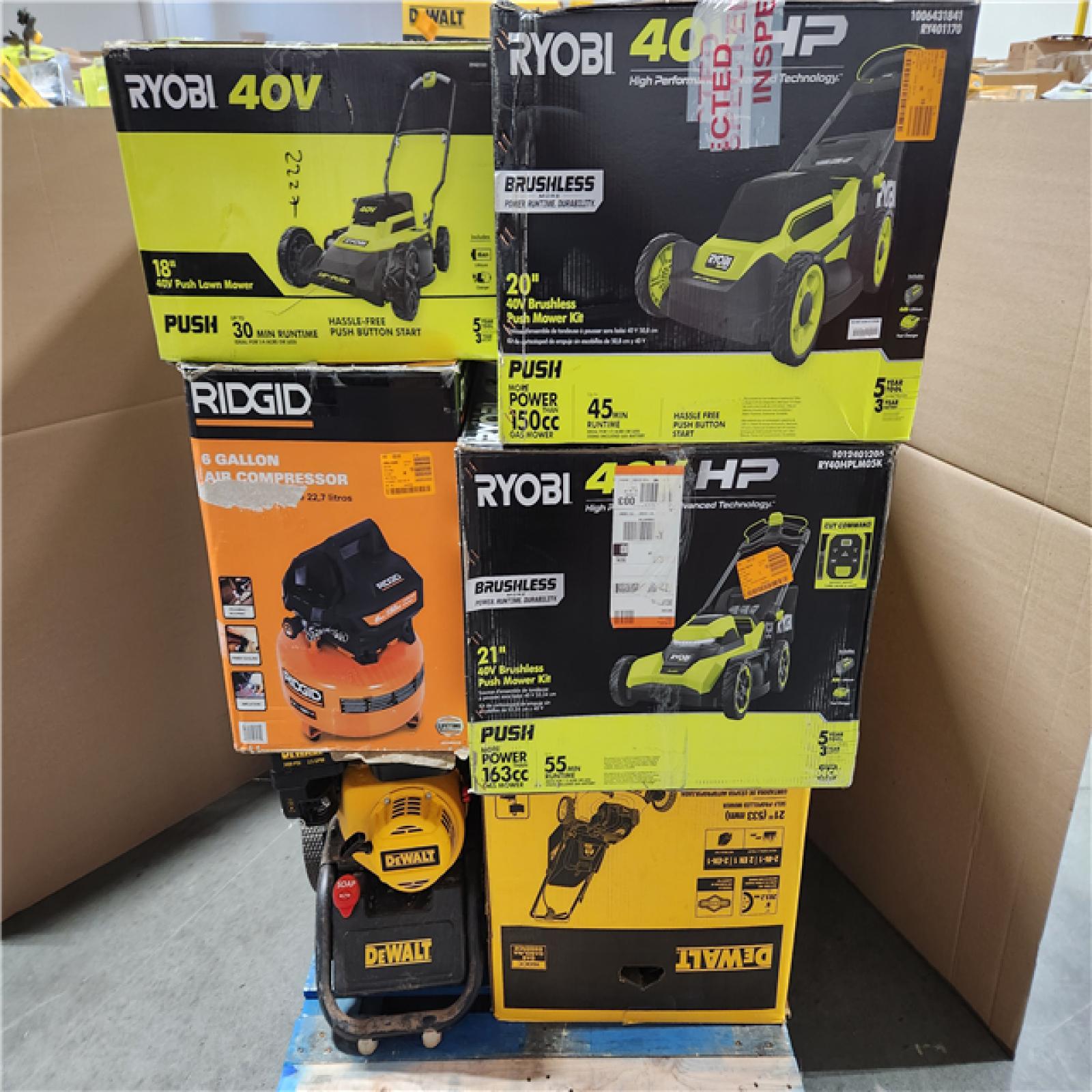 CALIFORNIA AS-IS OUTDOOR POWER EQUIPMENT