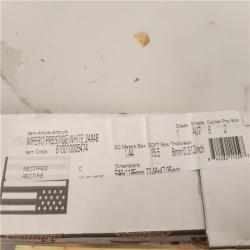 Phoenix NEW Corso Italia Impero Prestige White Matte 24 in. x 48 in. Marble Look Porcelain Floor and Wall Tile (527 sq. ft./34 Case)