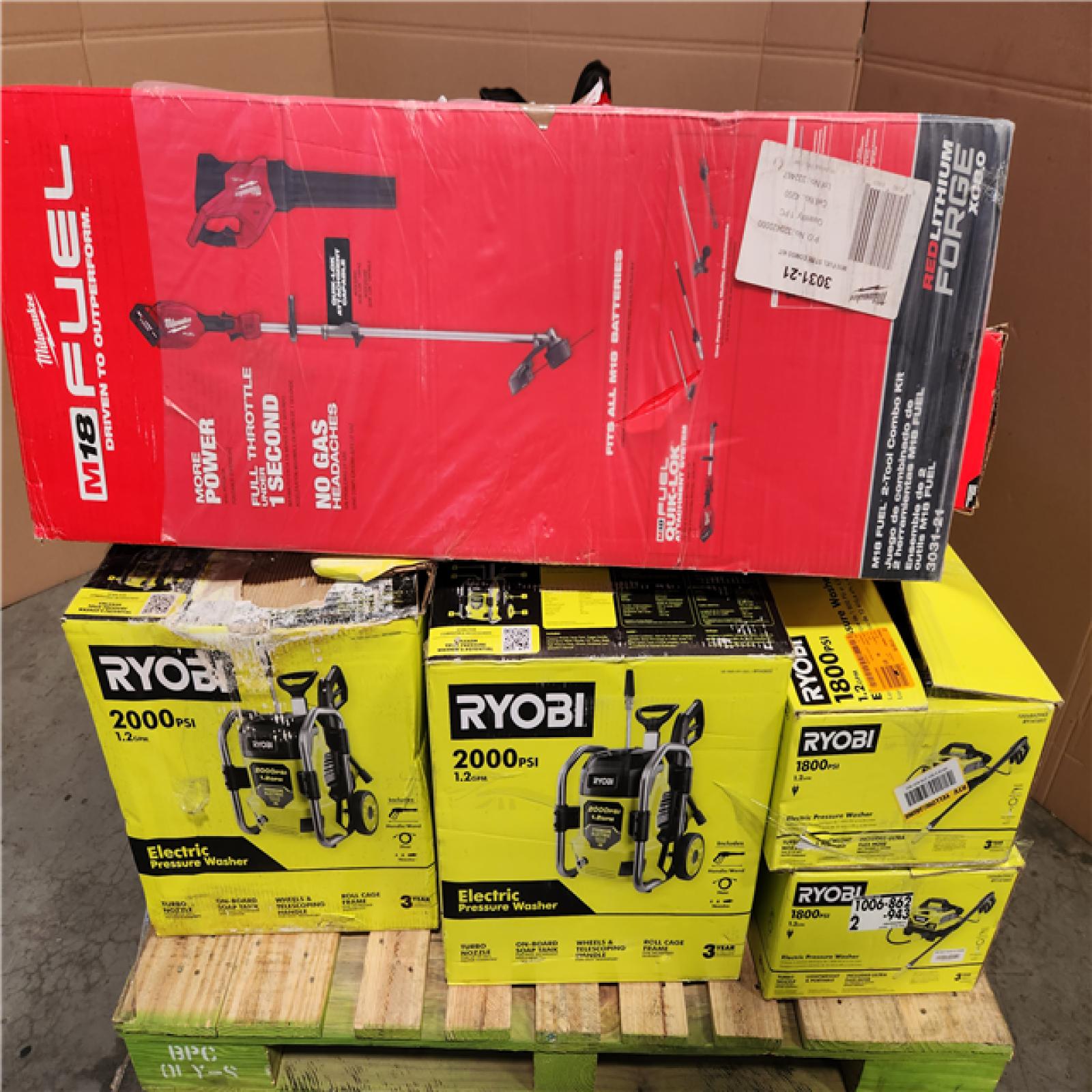 CALIFORNIA AS-IS TOOL PALLET