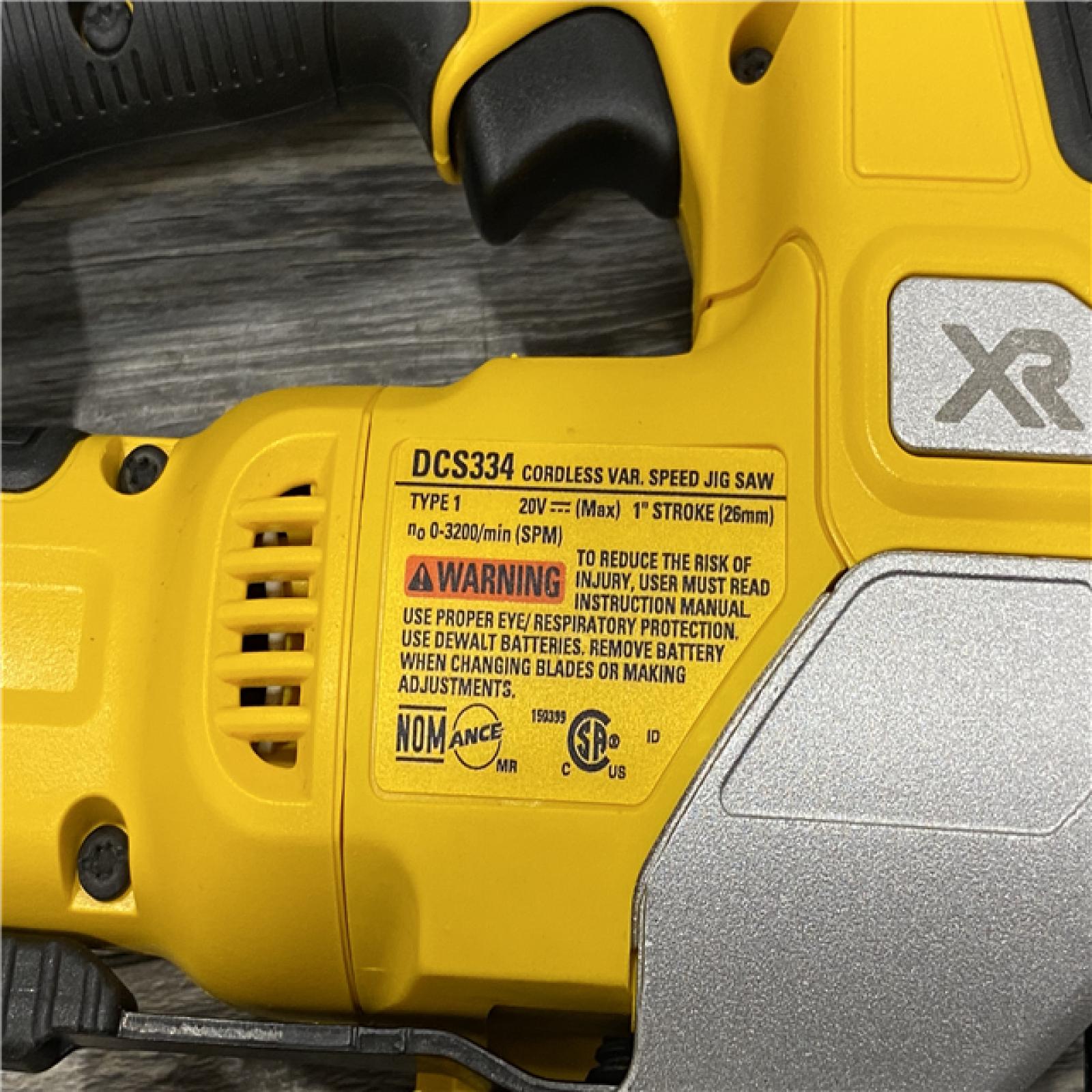 AS-IS DEWALT 20V MAX XR Cordless Brushless Jigsaw (Tool Only)