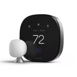 NEW! - ecobee Smart Thermostat Premium with Smart Sensor and Air Quality Monitor Wifi Works with Siri  Alexa  Google Assistant