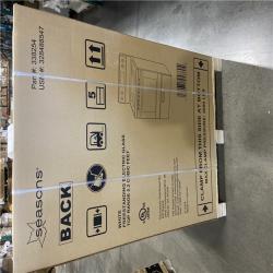 DALLAS LOCATION- Seasons® 5.2 Cu. Ft. Freestanding Electric Range, Glass Top, White