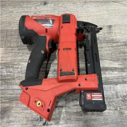 AS-IS Milwaukee FUEL 18-Volt Lithium-Ion Brushless Cordless 18-Gauge 1/4 in. Narrow Crown Stapler (Tool-Only)