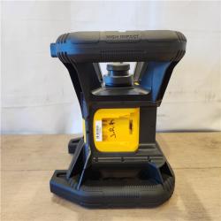 AS-IS- 20-Volt MAX Lithium-Ion 150 ft. Red Self-Leveling Rotary Laser Level with Detector  Battery 2Ah  Charger  & TSTAK Case