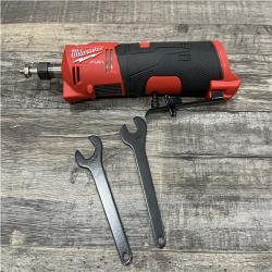 AS-IS Milwaukee FUEL 12V Lithium-Ion Brushless Cordless 1/4 in. Straight Die Grinder (Tool-Only)