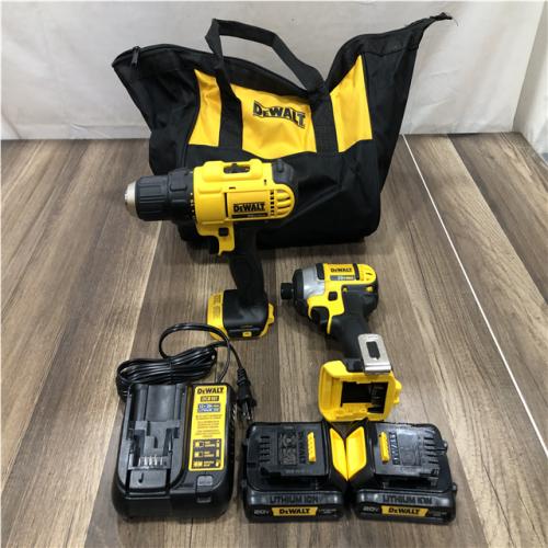AS-IS DEWALT ATOMIC 20-Volt MAX Lithium-Ion Cordless Combo Kit