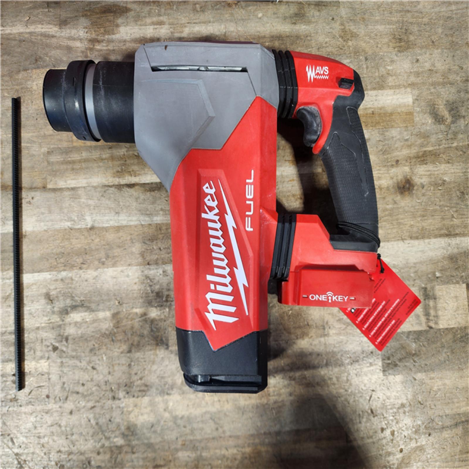 HOUSTON LOCATION - AS-IS Milwaukee 2915-20 M18 FUEL 18-Volt Lithium-Ion Brushless Cordless SDS-Plus 1-1/8 in. Rotary Hammer Drill (Tool-Only)