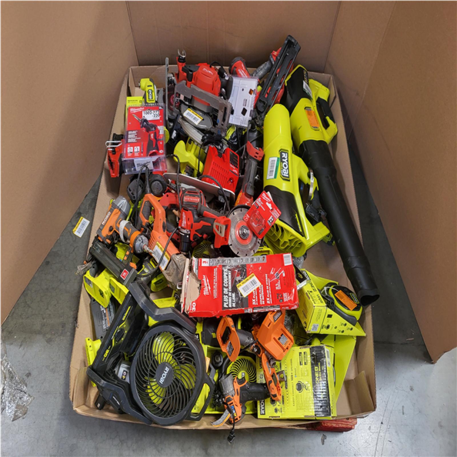 CALIFORNIA AS-IS TOOL PALLET