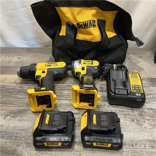 AS-IS DEWALT 20V MAX Cordless Drill/Impact 2 Tool Combo Kit